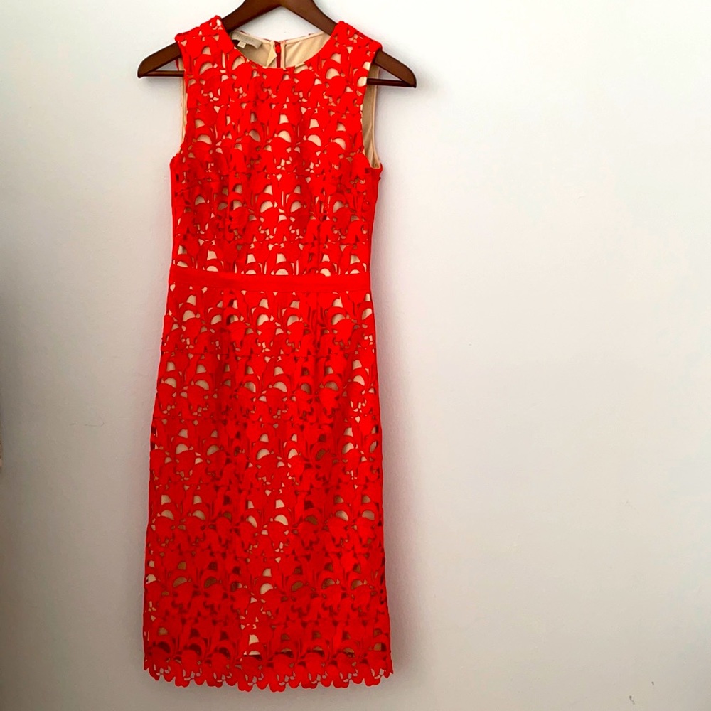 Hobbs London Guipure Lace Dress